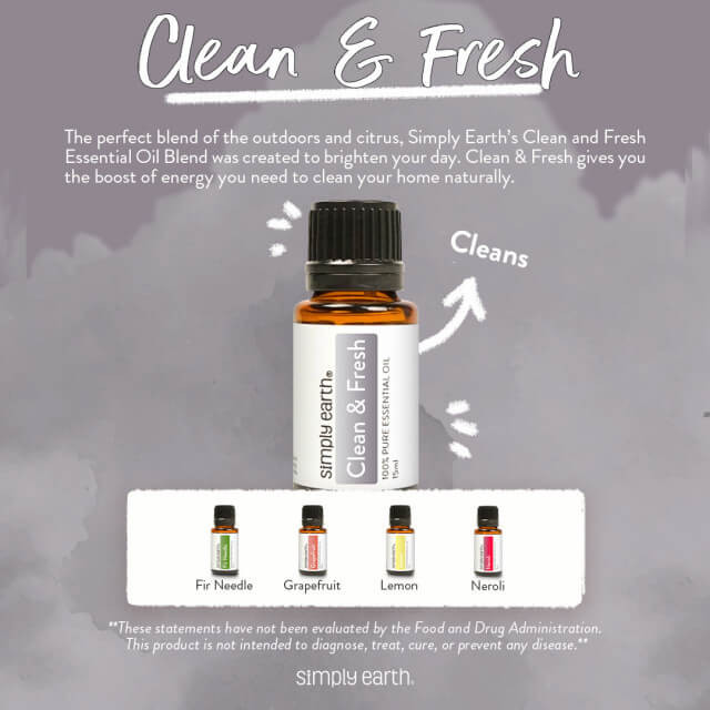 Clean & Fresh Essential Oil Blend